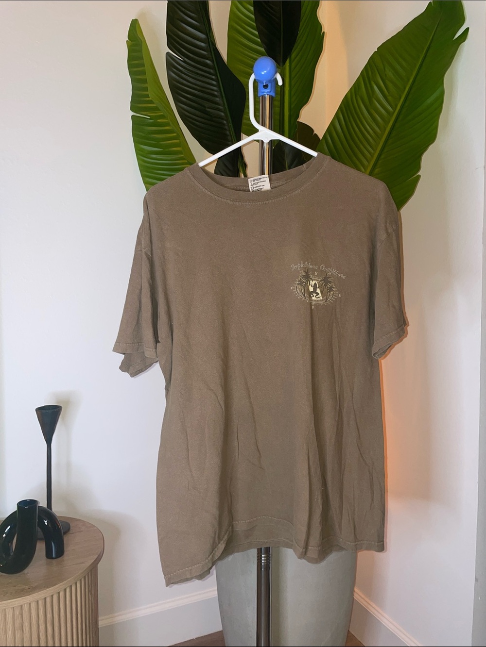 Comfort Colors Olive Brown Short Sleeve Graphic Tee